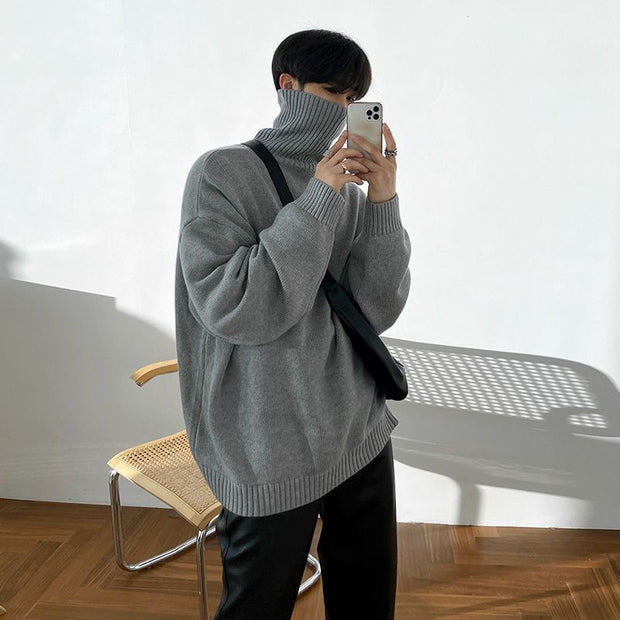 KAMI NO.7421 TURTLENECK SWEATER - STREETS OF KAMI