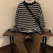 KAMI NO.7423 STRIPED SWEATER - STREETS OF KAMI