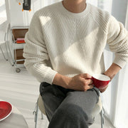 KAMI NO.7425 RIBBED SWEATER - STREETS OF KAMI