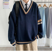 KAMI NO.7426 COLORBLOCK SWEATER - STREETS OF KAMI