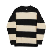 KAMI NO.7427 STRIPED SWEATER - STREETS OF KAMI