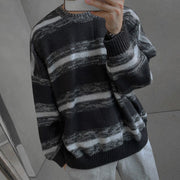 KAMI NO.7430 STRIPED SWEATER - STREETS OF KAMI