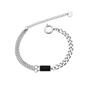 KAMI STYLE BLACK GEM BRACELET - STREETS OF KAMI