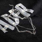 KAMI STYLE BLACK GEM NECKLACE - STREETS OF KAMI