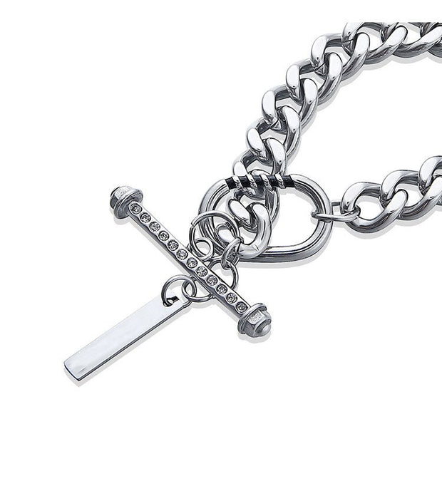 KAMI STYLE BUCKLE CHAIN NECKLACE - STREETS OF KAMI