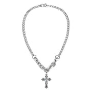 KAMI STYLE CROSS CHAIN NECKLACE - STREETS OF KAMI