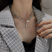 KAMI STYLE CROSS NECKLACE - STREETS OF KAMI