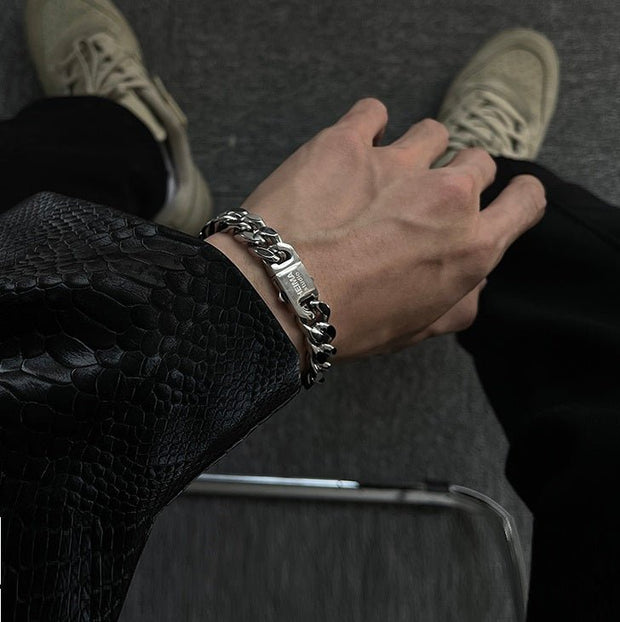 KAMI STYLE CUBAN CHAIN BRACELET - STREETS OF KAMI