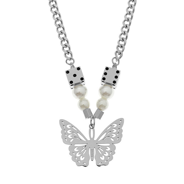 KAMI STYLE DOUBLE BUTTERFLY CHAIN - STREETS OF KAMI