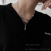 KAMI STYLE DOUBLE CHAIN NECKLACE - STREETS OF KAMI