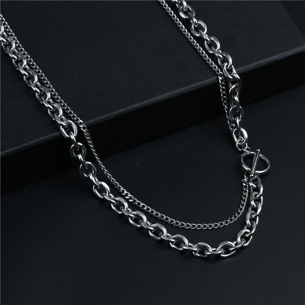 KAMI STYLE DOUBLE LAYER NECKLACE - STREETS OF KAMI