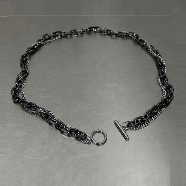 KAMI STYLE DOUBLE LAYER NECKLACE - STREETS OF KAMI