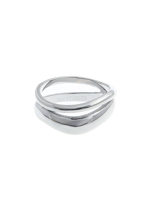 KAMI STYLE DOUBLE LAYER RING - STREETS OF KAMI