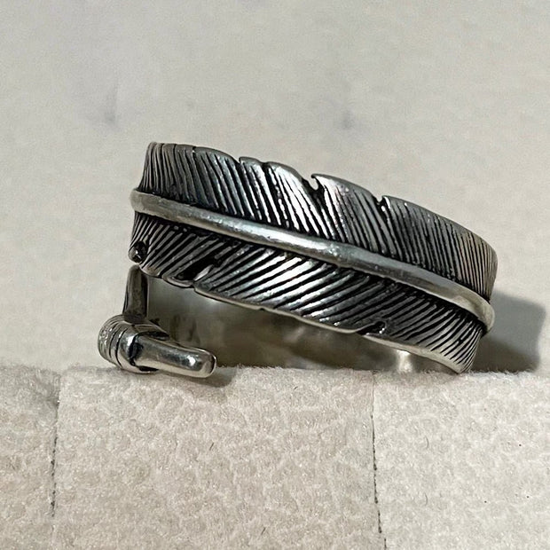 KAMI STYLE FEATHER RING - STREETS OF KAMI