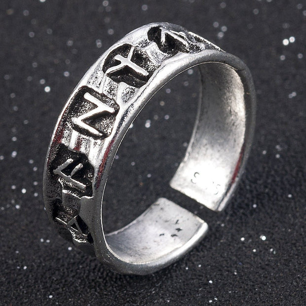 KAMI STYLE GEOMETRIC SYMBOL RING - STREETS OF KAMI