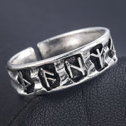 KAMI STYLE GEOMETRIC SYMBOL RING - STREETS OF KAMI