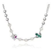 KAMI STYLE GHOST PEARL NECKLACE - STREETS OF KAMI