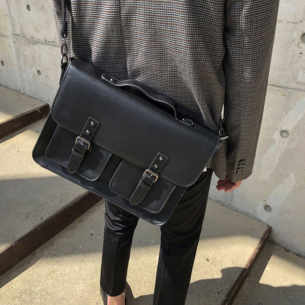 KAMI STYLE LARGE MESSENGER BAG - STREETS OF KAMI