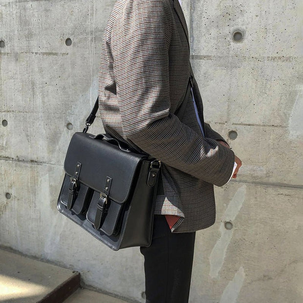 KAMI STYLE LARGE MESSENGER BAG - STREETS OF KAMI