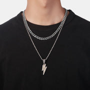 KAMI STYLE LIGHTNING NECKLACE - STREETS OF KAMI