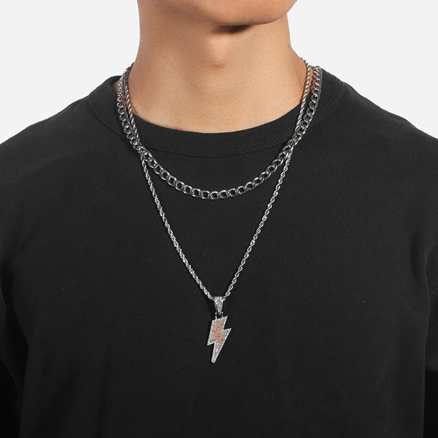 KAMI STYLE LIGHTNING NECKLACE - STREETS OF KAMI