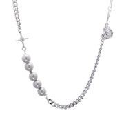 KAMI STYLE PEARL CHAIN NECKLACE