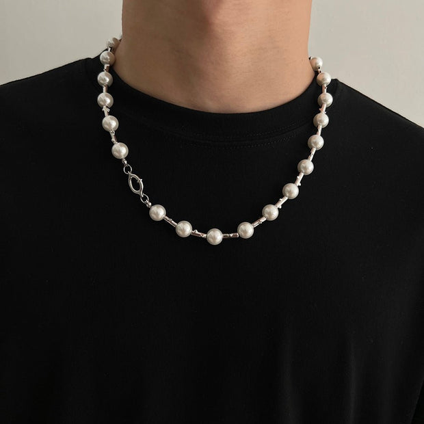 KAMI STYLE PEARL NECKLACE