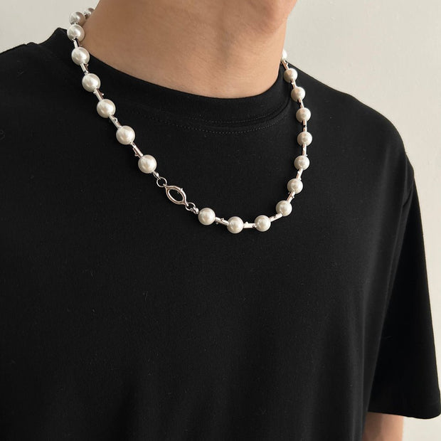 KAMI STYLE PEARL NECKLACE