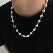 KAMI STYLE PEARL NECKLACE