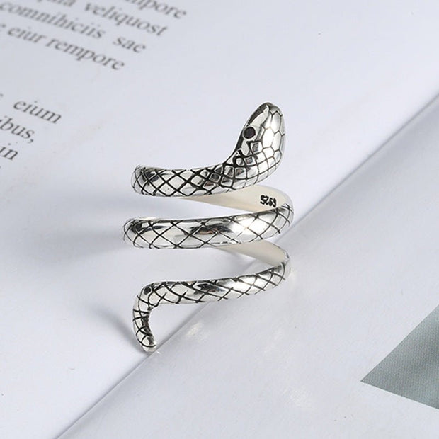 KAMI STYLE SNAKE RING