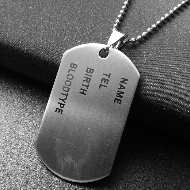 KAMI STYLE TAG NECKLACE