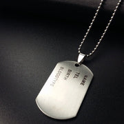 KAMI STYLE TAG NECKLACE
