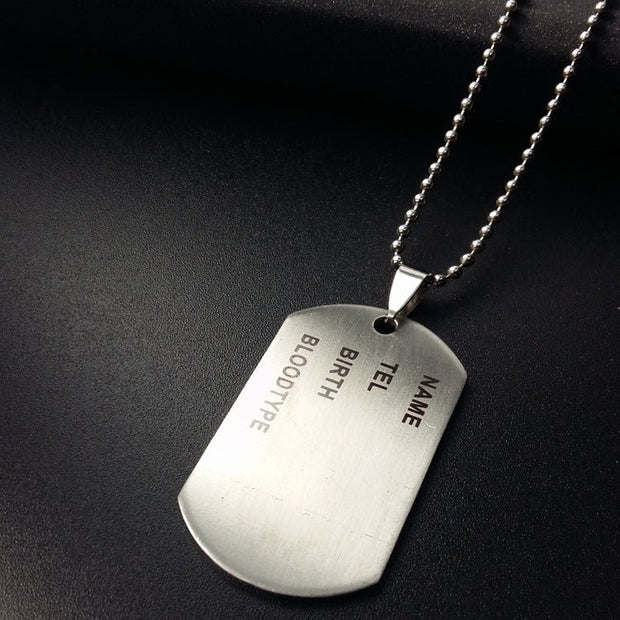 KAMI STYLE TAG NECKLACE