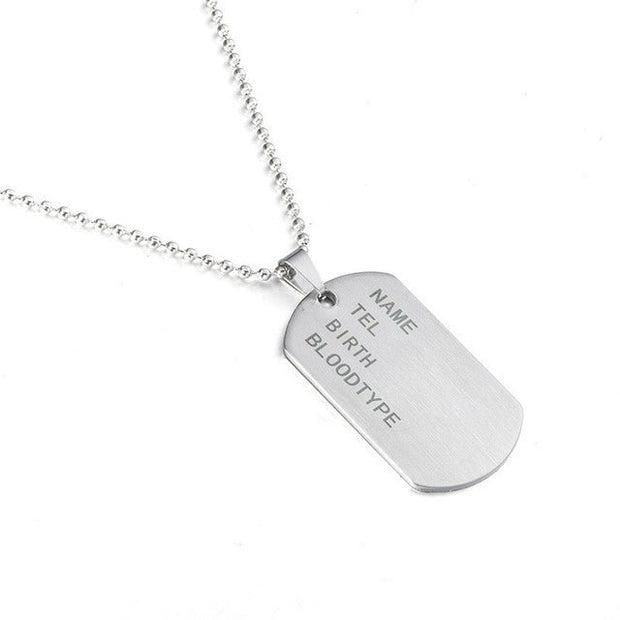 KAMI STYLE TAG NECKLACE