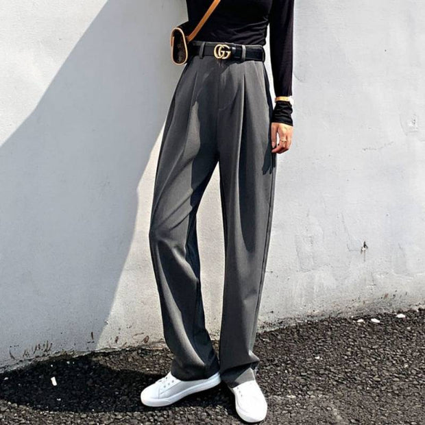 KAMI #W5106 HIGH WAIST PANTS - STREETS OF KAMI