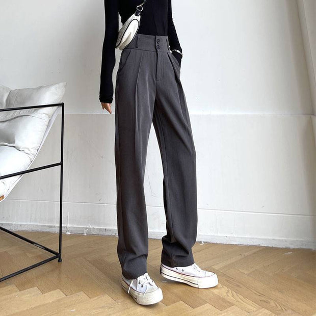 KAMI #W5106 HIGH WAIST PANTS - STREETS OF KAMI